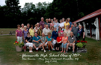GHS CLASS OF 1957 GROUP PHOTO